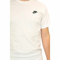 Men’s Short Sleeve T-Shirt Nike AR4997 101 White Men