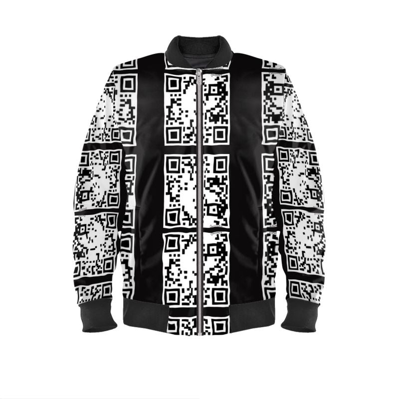 Mens Reversible Silk Bomber Jacket