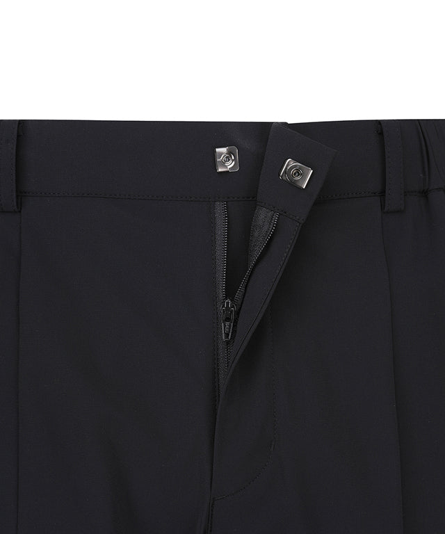 ANEW Golf: Men Tricot  Ventilation Long Pants - Black