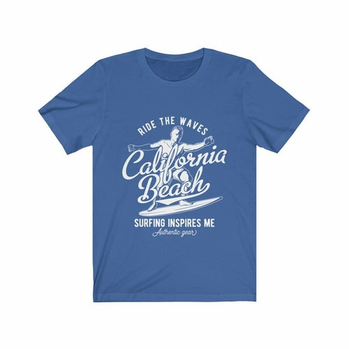 California Beach Surfing Inspires me T-Shirt