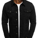 Mens Casual Dual Pocket Jacket