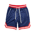 Solid Mesh Basketball Active Shorts