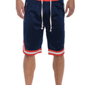 Solid Mesh Basketball Active Shorts