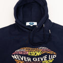 Motivational hoodie, Never Give Up Sweatshirt Gift