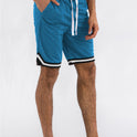 Mens Striped Basketball Active Jordan Shorts