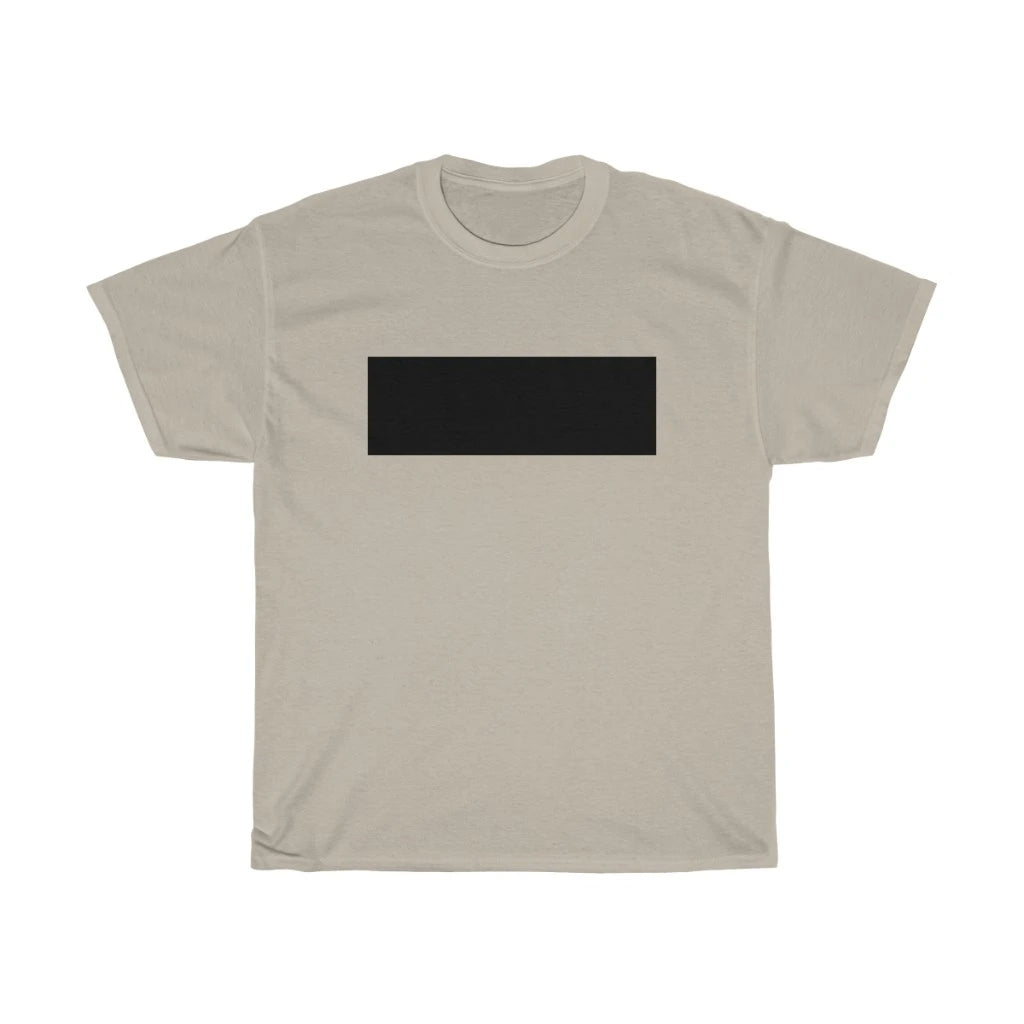 Mens Black Colorblock T-Shirt