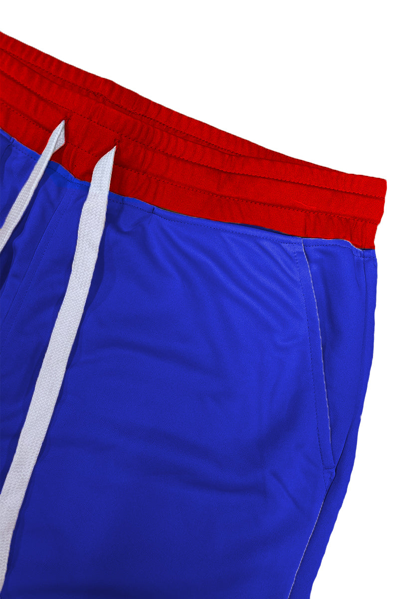 Mens Striped Basketball Active Jordan Shorts