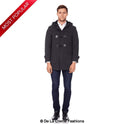 CLAREMONT - Mens Wool Blend Hooded Duffle Coat