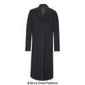 De La Creme MAN Wool & Cashmere Blend Covert Long Coat