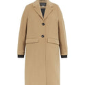 (PRE-ORDER) Womens Wool Blend Winter Warm Knee Length Coat