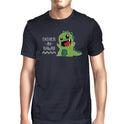 Father-In-Rawr Mens Navy Dinosaur Design T Shirt