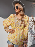 Bohemian Paisley Women's Blouse