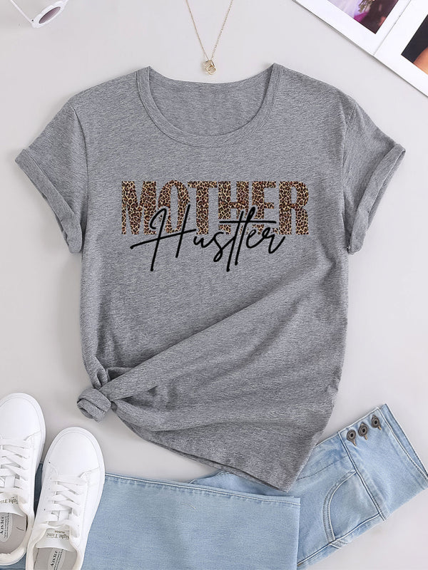 Mother Hustler Casual Printed T-Shirt