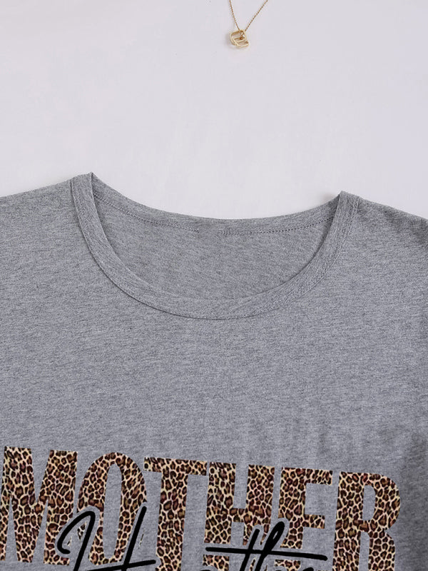 Mother Hustler Casual Printed T-Shirt