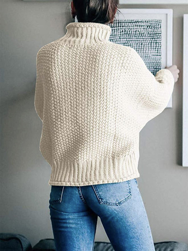 Cozy Cotton Knit Autumn-Winter Women's Sweater