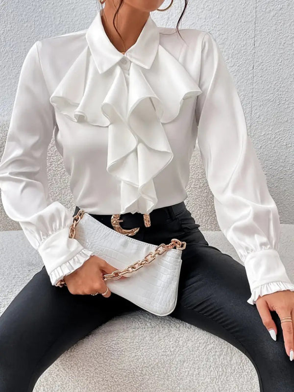 Ruffled Layered Shirt