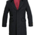 Mens Peaky Blinders Retro Mod Covert Coat