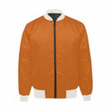 Bomber Jacket for Men, Cinnamon Brown